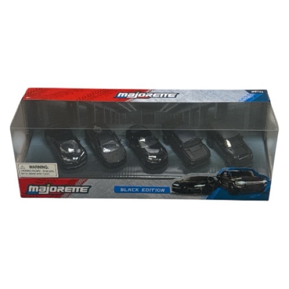Black Edition Toy Car Set